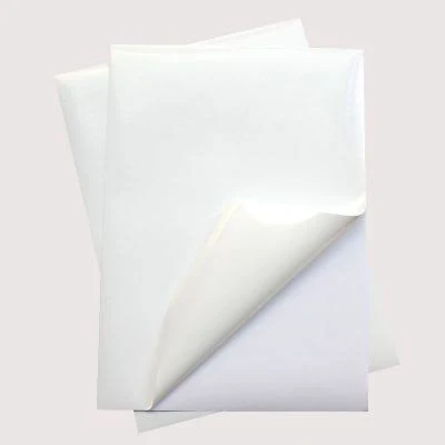 A4 Waterproof Glossy PP Blank Printable Stickers Self-Adhesive Shipping Labels for Laser Printers