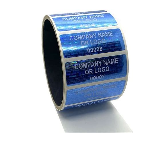 Custom Print Tamper Evident Hol…