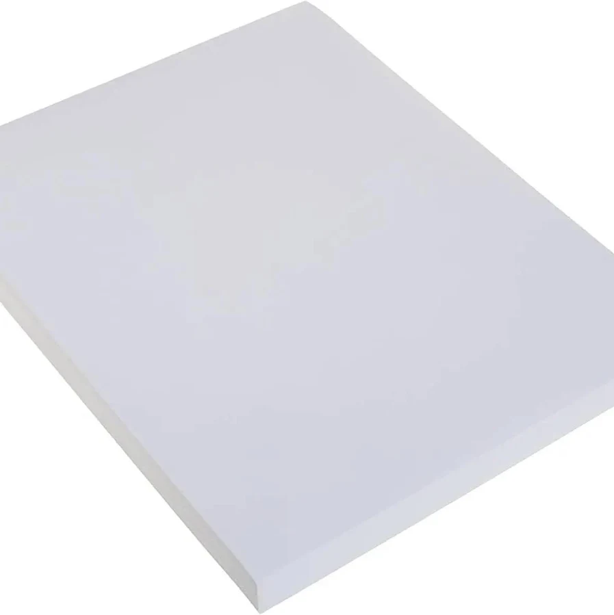 Half Sheet Self Adhesive Shipping Labels for Laser & Inkjet Printers- 200 Count (BL-G8511-100) 8.5 x 5.5 Inch White Sticky Labels