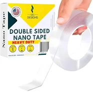 Double Sided Mounting Tape Heavy Duty Nano Two Adhesive Strip Clear
