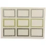 Packet of 18 Small Self-Adhesive Labels in Green
