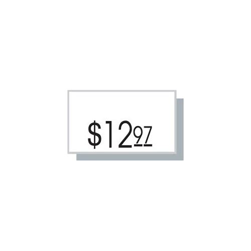 PB 1 Labels White With Removabl…