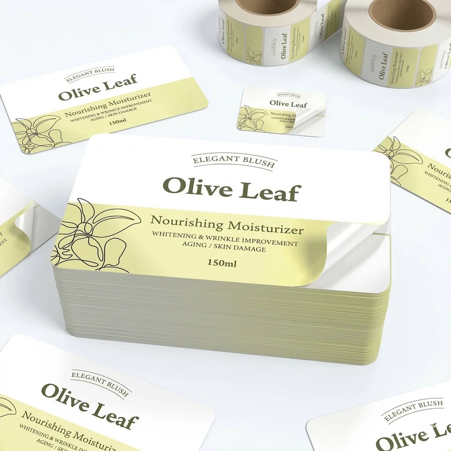 Custom Bottle Labels with Your Logo - Waterproof Printing - 25 Qty