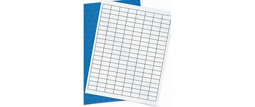 1" X .5" CLEAR MATTE RECTAN…