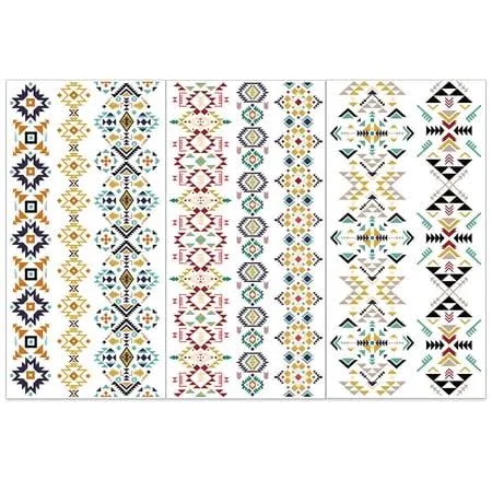 3 Sheets PVC Waterproof Decorative Stickers Self Adhesive Decals DIY Furniture Decoration Floral