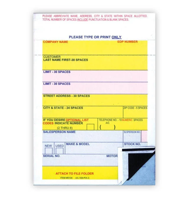 Vehicle Deal Labels | US Auto Supplies 1 pack of 100