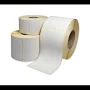 White paper self-adhesive labels 50x30 mm, for thermal transfer, 3500 labels per roll