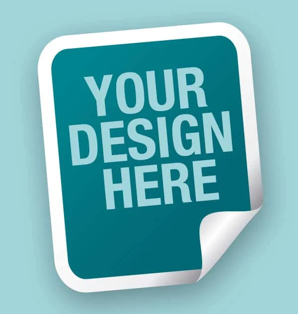 Custom Round Stickers - 50 Pcs - Bulk Custom Stickers
