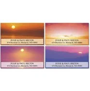 Sunset Splendor Deluxe Address Labels (4 designs)