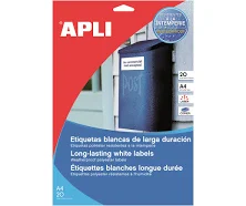apli Wetterfeste Folien-Etiketten 210 x 297 mm
