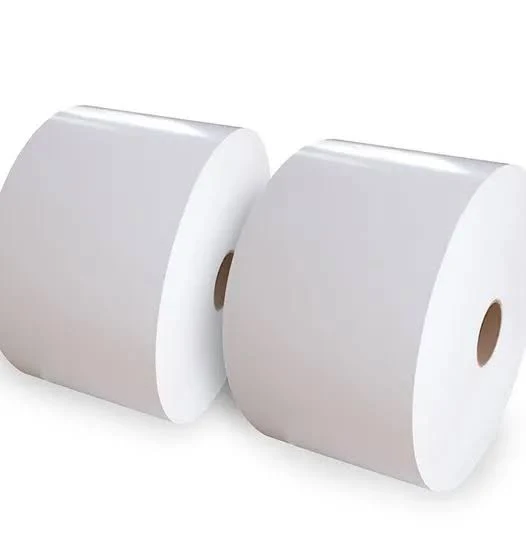 Cp20-54um Self Adhesive Synthetic Matte White Label Material PP Label Jumbo Roll