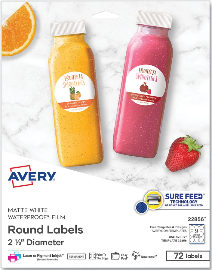 Avery Durable Round ID Labels