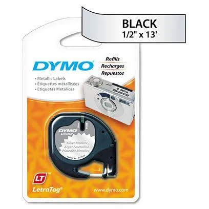 Dymo LetraTag Metallic Label Tape