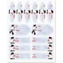 Snazzy Snowman Christmas Gift Labels