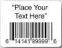 Quantity 1000 - 2'' x 1.5'' Paper UPC Barcode Labels & Stickers