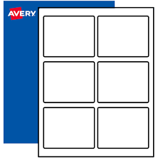 Avery® 3" x 3-3/4" Rectangle Labels Print to the Edge