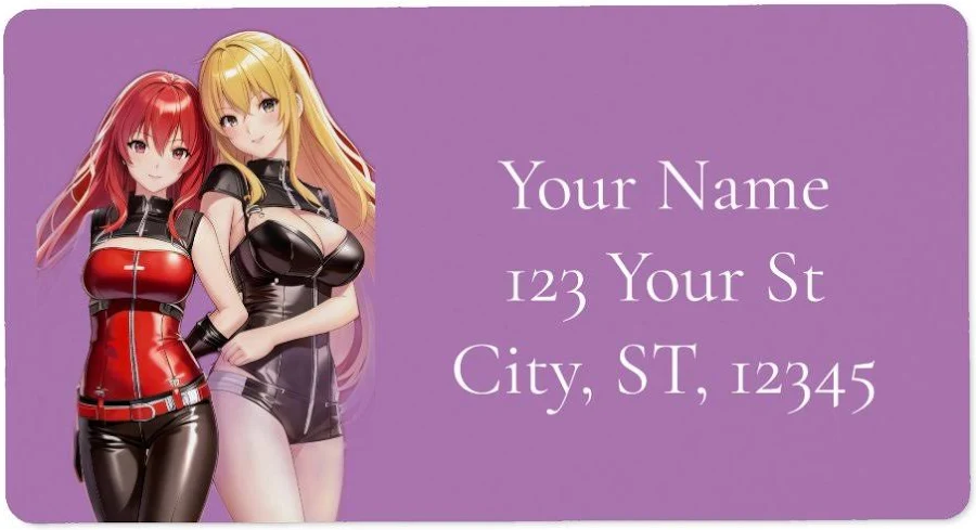Cute Girls Anime Thunder_Cove Label