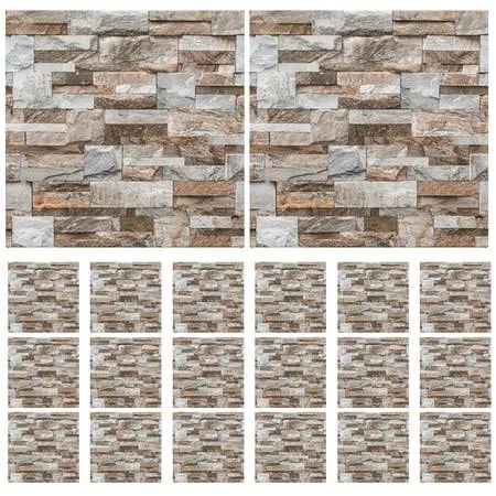 Raindrops Peel and Stick Tile Stickers