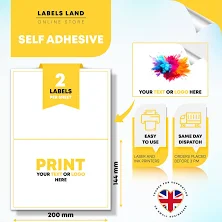 Custom Logo Stickers: Personalized Labels, Business Stickers (200x144mm)