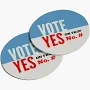 Custom Circle Stickers | 10 qty | 2" x 2" | VistaPrint | Design: Gray, Interest Groups, Politics, Styles & Themes, Industry