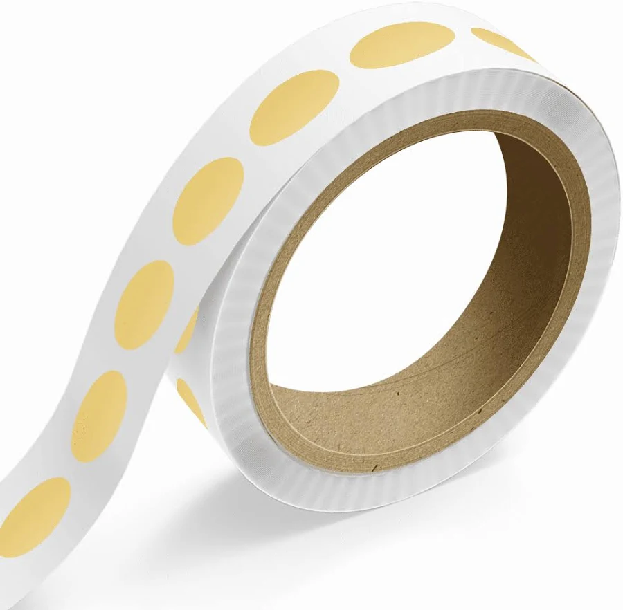 JAM Foil 1 2 Roll of Oval Labels