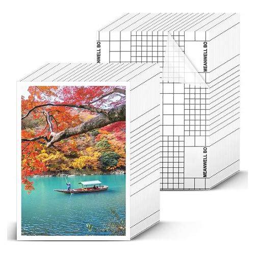 50 Pcs Matte Self Adhesive Lamin…