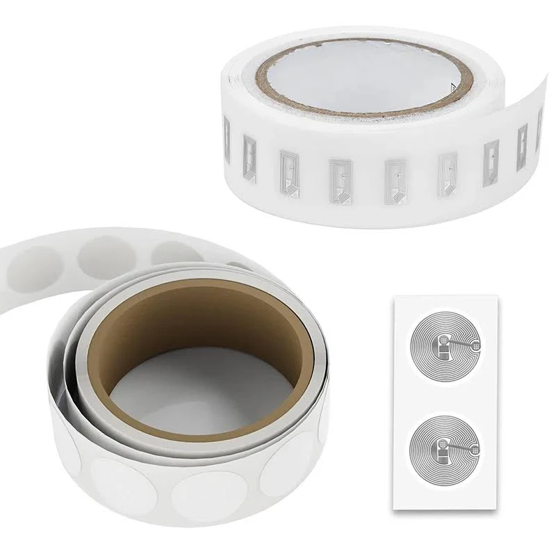 100pcs/Lot NFC Lable Tag Sticker 13.56MHz ISO14443A 213 Stickers Universal Lable Ntag213 RFID for