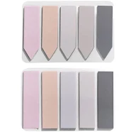 Ccocc 2Books Label Stickers,2.48 inch*0.87 inch Adhesive Sticker Name Tags Sticker,200 Stickers of Fluorescent Name Labels,Mix5