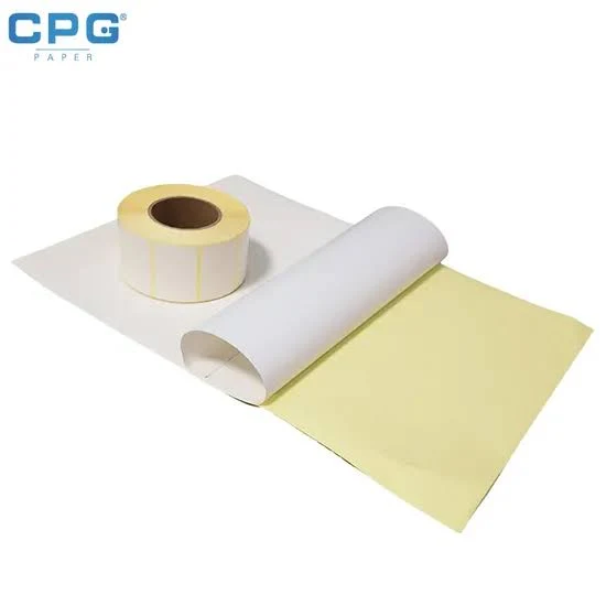 Industrial Adhesive Label Paper Jumbo Roll Label Material Stock