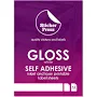 A4 Gloss White Self Adhesive Sticker Paper, WATERPROOF Inkjet and Laser Printable, Glossy Label Paper, Gloss Sticky, Shiny Sticker Sheets