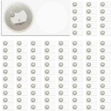 300pcs NFC Ntag216 Sticker Ntag216 NFC Tags NFC 216 Tag Ntag216 NFC Cards 13.56M