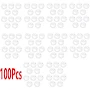 100PCS NFC Tags 180 bytes-Sticker NTAG 213 Tag RFID Tags | Android & iPhone | Connection Split/Duplication 1:1 | Universal