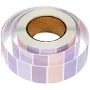 Raindrops 800Pcs Self Adhesive Label Roll Multi Color Printable Thermal Labels for Pricing and Document Labeling