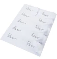 2000 Blank Shipping Address Labels 2" X 4" Self Adhesive 200 Sheets