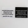 MACHINE WASH WARM (MADE IN USA) - Garment Care Label White / 100 pcs