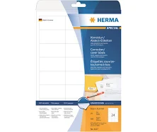 Herma opaque Correction labels A4 25pc white