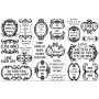 3 Sheets 3 Styles Flower PVC Waterproof Decorative Stickers Self Adhesive Floral Decals Furniture