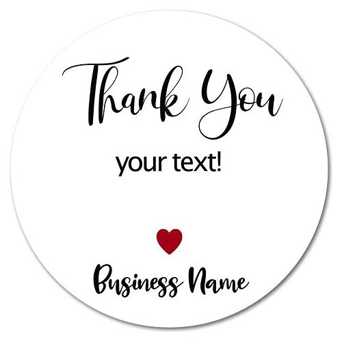 Personalized Thank You Stickers …