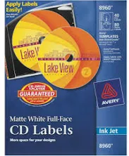 Avery Copier/Laser Label 100pk 5x72mm