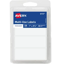 Avery Vibrant Laser Color-Print Labels w Sure Feed 6878