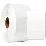 Blank Self-Adhesive Service Reminder Labels 500/Roll