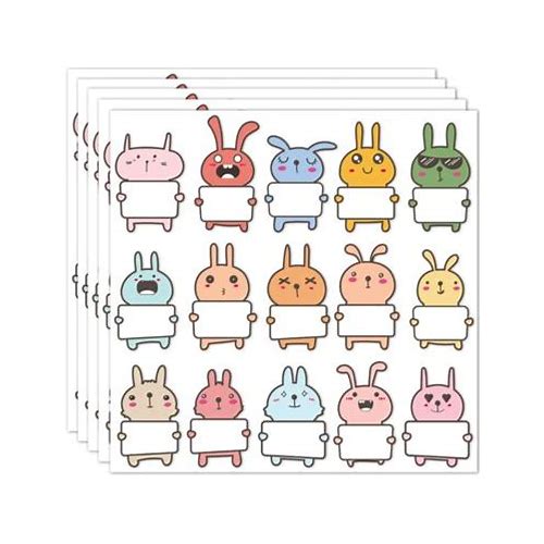 Milue Self-Adhesive Name Sticker…