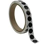 Infi-touch 1/2 inch Round Semi-Gloss Premium Paper Stock with Adhesive