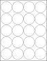 Royal Green 2 inch Round Printable Labels Stickers Sheets