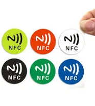 6Pcs/Set NFC Tag Sticker Programmable Rewritable 13.56MHZ RFID Tags Ntag 213 NFC Chip for Samsung
