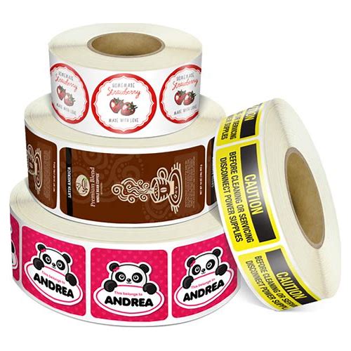 250 Pcs Print Product Labels In R…