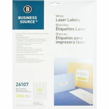BSN Address Laser Labels