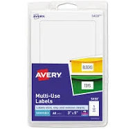 Tape Logic® 4 x 2" Gold Foil Rectangle Laser Labels LL211GD