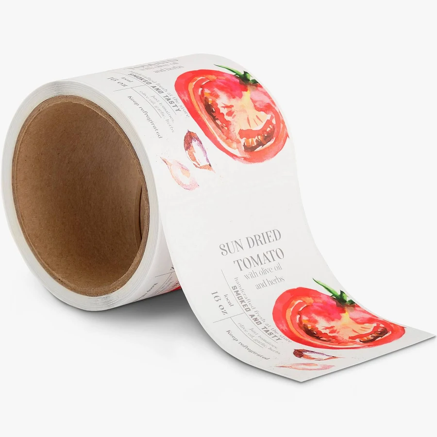 Rectangle Roll Labels - QTY 100
