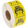 Elayard Yellow Packing Stickers 1 Roll 1000 Labels 1.97 x 1.97 Inch Adhesive Shipping Labels for Packaging